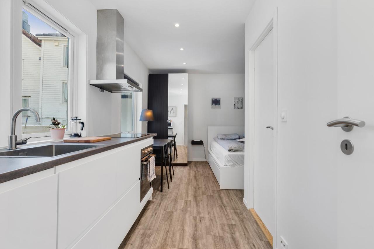 Central Studio Apartment Stavanger Esterno foto